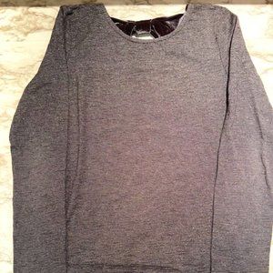 🎀 3 for $25 Joe Fresh Girl's Top/Bow Detail on Back/Metallic Sz L GUC